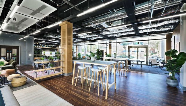 Coin salon dans le hall