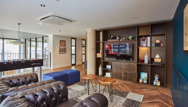 Sitzecke in der Lobby