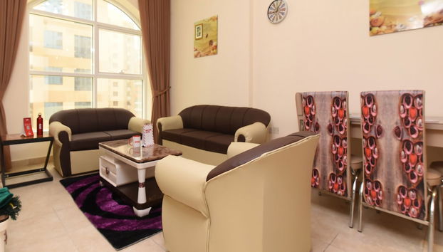 Zona de estar del vestíbulo