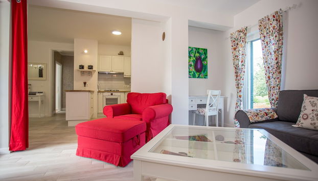 Sala de estar do lobby