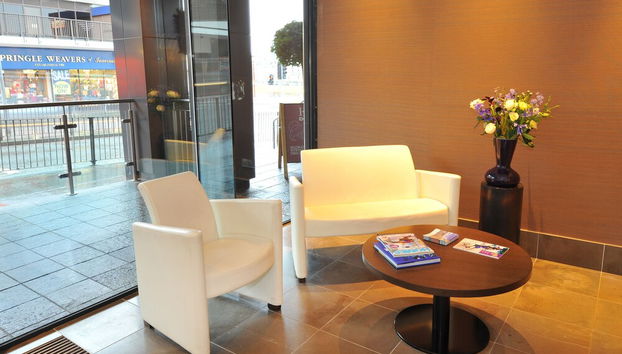 Sala de estar do lobby
