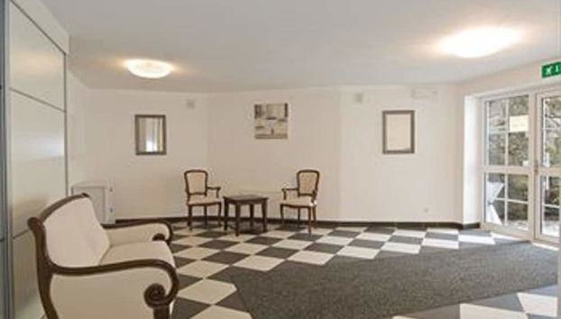 Sala de estar do lobby