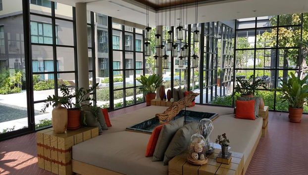 Sitzecke in der Lobby