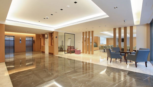 Sitzecke in der Lobby