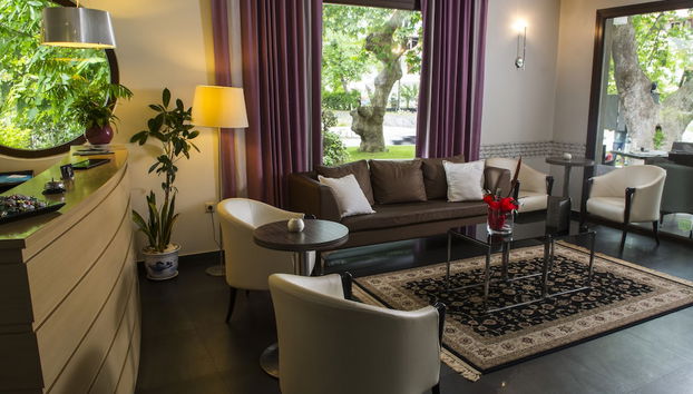 Sala de estar do lobby