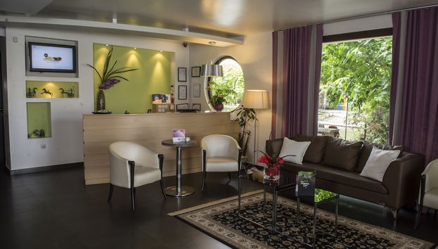 Sala de estar do lobby