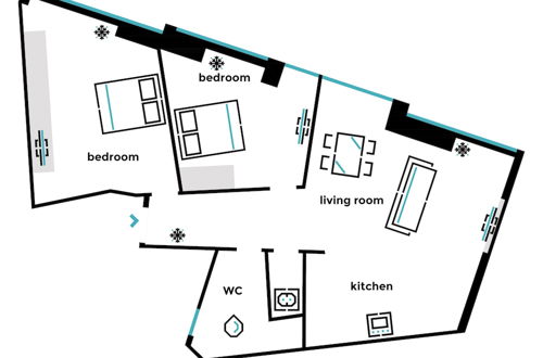 Photo 17 - UPSTREET Spacious 2BD Apt Acropolis Museum