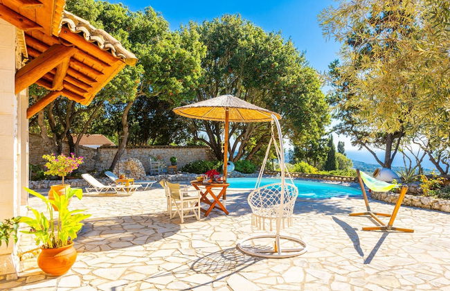 Villa Nionios Large Private Pool Walk to Beach Sea Views A C Wifi - 1033 - Foto 23