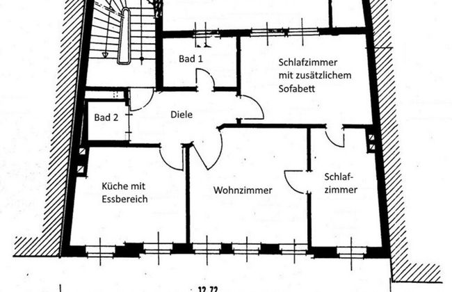 2bed Old Town Apt Sleeps 6 - Rooftop Terrace, Wifi - Foto 17