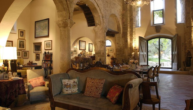 Sala de estar do lobby