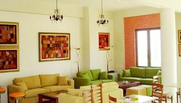 Sala de estar do lobby