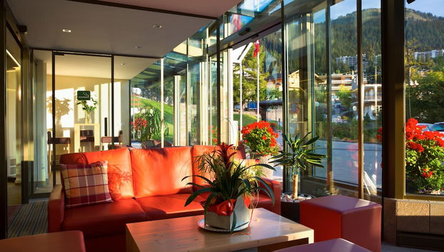 Sala de estar do lobby