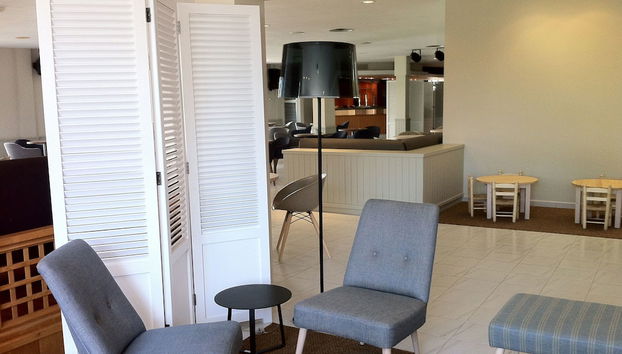 Sala de estar do lobby