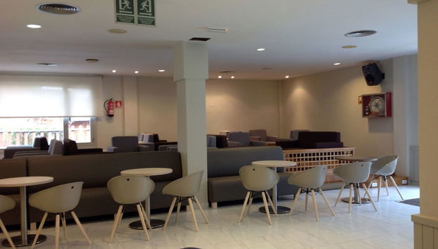 Sala de estar do lobby