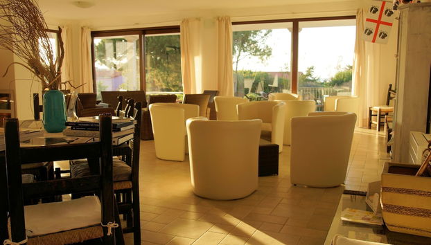 Sitzecke in der Lobby