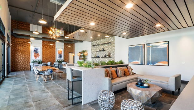 Sala de estar do lobby