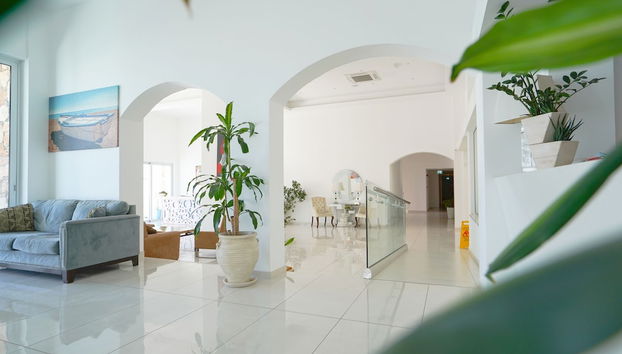 Lobby sitting area