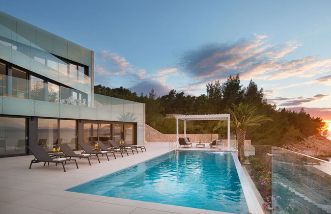 Beach Villa in Korcula with Pool, Sauna & Hot Tub - Foto 18