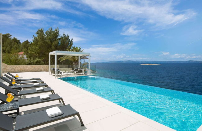 Beach Villa in Korcula with Pool, Sauna & Hot Tub - Foto 16