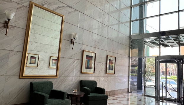 Sala de estar do lobby