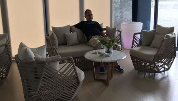 Sala de estar do lobby