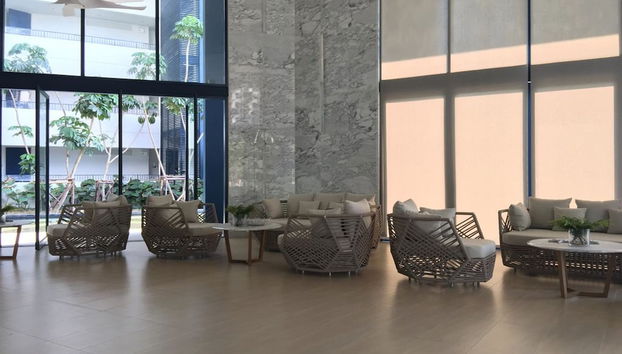 Sala de estar do lobby