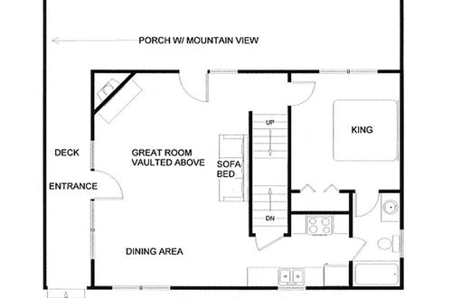 Photo 13 - Komfy Kozy by Jackson Mountain Rentals