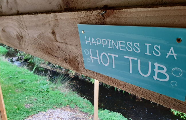 Shepherds Hut With hot tub on Anglesey North Wales - Foto 31