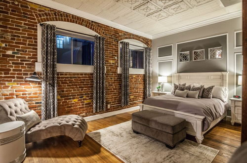 Photo 2 - Elegant Loft-style Retreat in Old Firehouse Alley