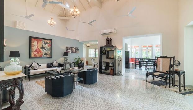 Sala de estar do lobby