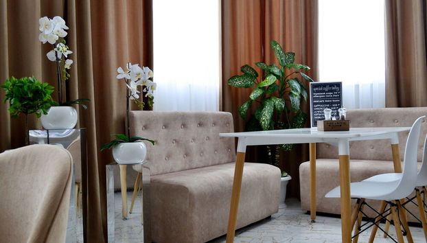 Sala de estar do lobby