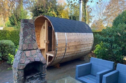 Photo 25 - Cosy Forest Cabin With a Barrel Sauna