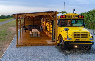 Photo 1 - American School Bus - 1 Bedroom - Blossom Farm - Tiers Cross