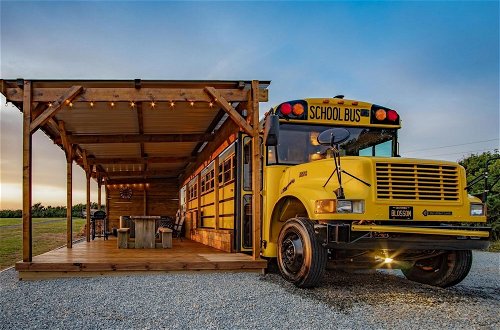 Foto 29 - American School Bus - 1 Bedroom - Blossom Farm - Tiers Cross