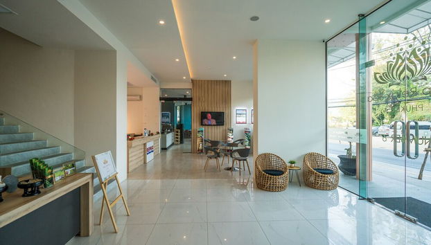 Sala de estar do lobby