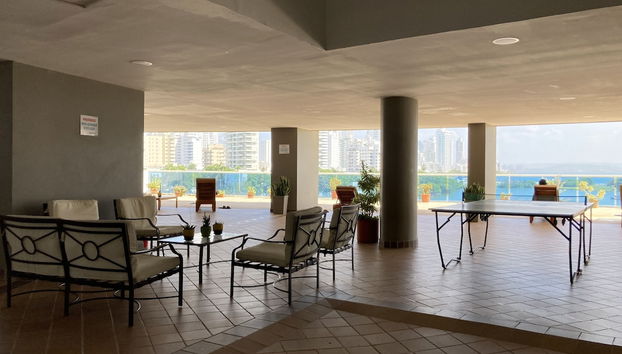Sala de estar do lobby