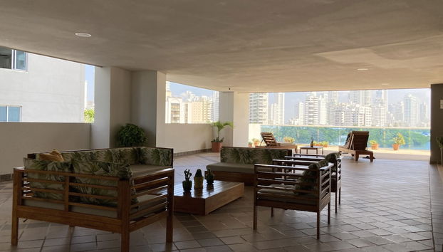Sala de estar do lobby