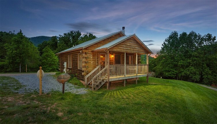 Photo 1 - Cherokee Log Cabin With Mountain Views