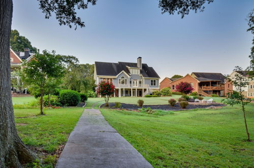 Photo 4 - Grand Lakefront Home in Hartwell w/ Game Room