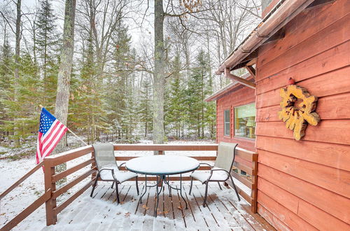 Photo 13 - Eagle River Cabin w/ Fire Pit: Steps to River