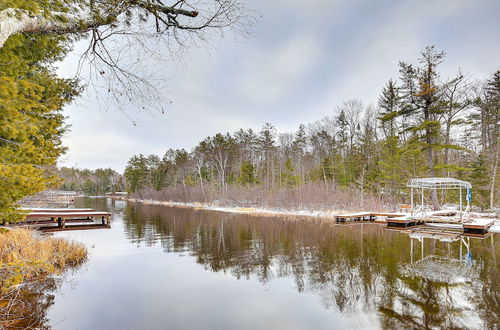 Photo 10 - Eagle River Cabin w/ Fire Pit: Steps to River