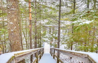 Photo 2 - Eagle River Cabin w/ Fire Pit: Steps to River