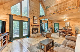 Photo 1 - Ellijay Resort Cabin w/ Deck + Enclosed Porch