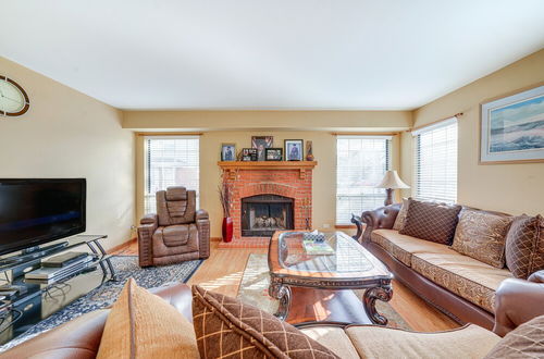 Photo 1 - Hanover Park Townhome w/ Grill: 36 Mi to Chicago