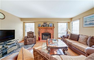 Photo 1 - Hanover Park Townhome w/ Grill: 36 Mi to Chicago