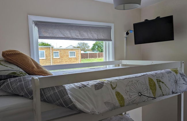 2 Bed Chalet - Sleeps 5 - Free Parking - Tv - Foto 3