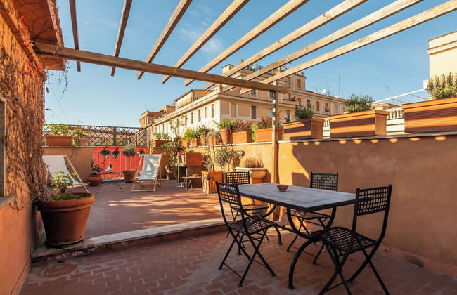 Trastevere Romantic Terraced Apartment - Foto 1