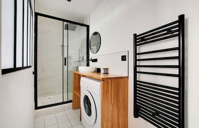 Chic Studio A/C - 2P - Le Marais - Foto 8
