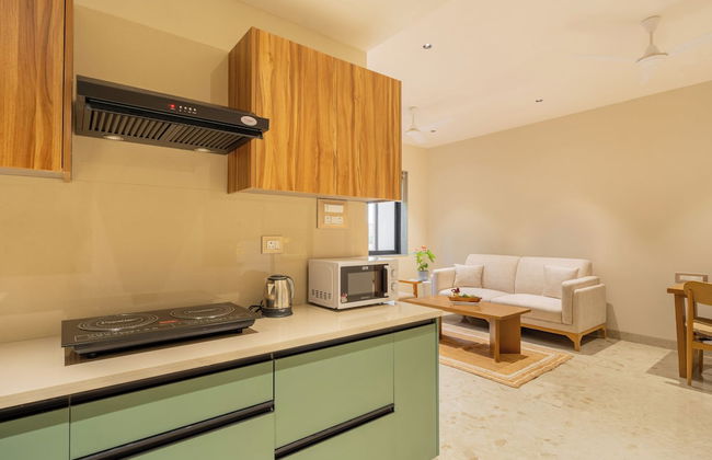 ELIVAAS Kamerios Verano 1 BHK with Pool - Foto 18