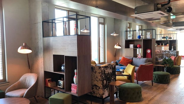 Sala de estar do lobby